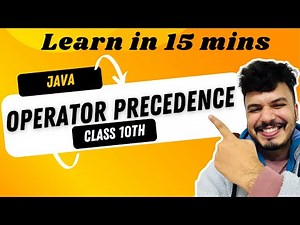 Precedence of Operators| Easy Explanation for Java | Operators in Java