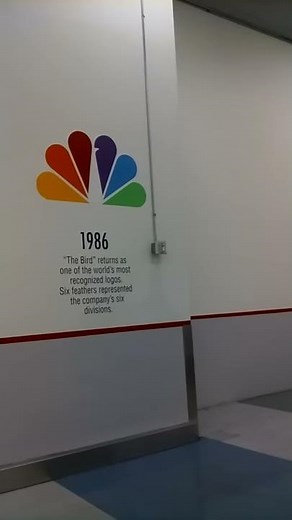 The evolution of the NBC logo