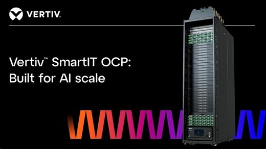 Vertiv™ SmartIT OCP: Built for AI scale | Jordan Data Systems (JDS)