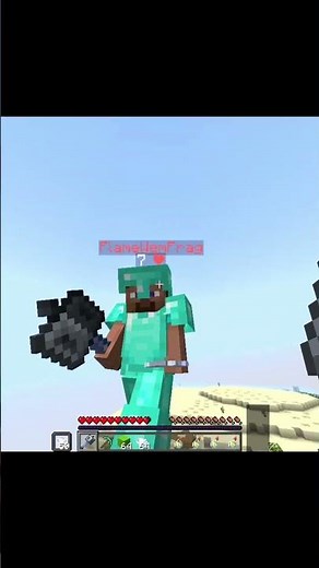 60 fps pvp in Minecraft 💀 #minecraft #gaming #minecraftshorts #mcpvp