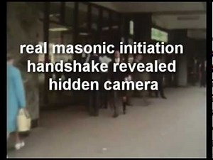 FREE MASON INITIATION HANDSHAKE REVEALED