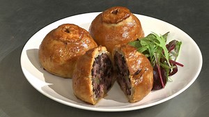 Black Pudding and Pear Pies Recipe | Food Network UK
