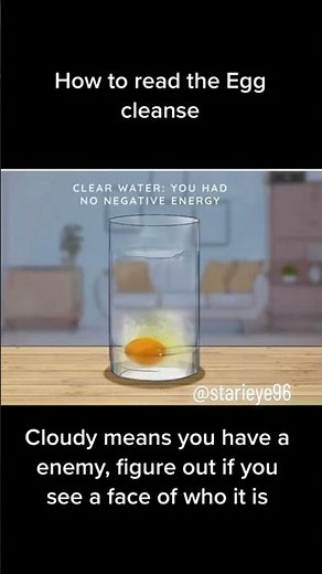 How to Read a Egg Cleanse