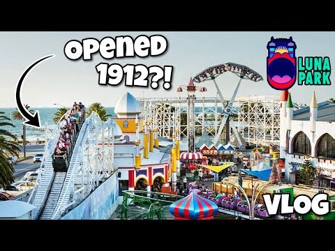 Riding Australia’s OLDEST Roller Coaster?! Luna Park - Melbourne, VIC | VLOG [2026]