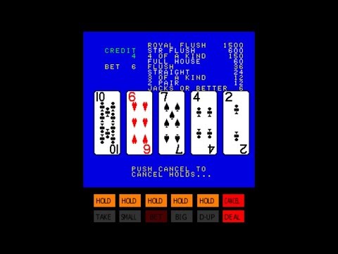 Golden Poker Double Up [Arcade Longplay]