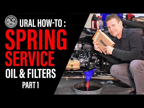 URAL How-To - Spring Service Oil & Filters Part 1