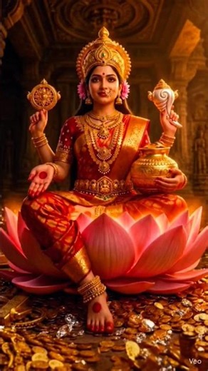 🌺 Mahalakshmi Ashtakam | Powerful Lakshmi Stotram for Wealth & Prosperity | Varalakshmi Vratam#viral