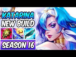 NEW BUILD - SEASON 16 KATARINA MID with NEW ITEMS - Hextech Gunblade is back! | League of Legends