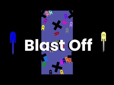 Blast Off - Rocket Race in Algodoo