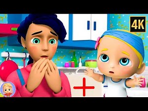 Boo Boo Song Video for Kids - Nursery Rhyme & Educational Cartoon