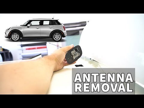 MINI COOPER Antenna Removal