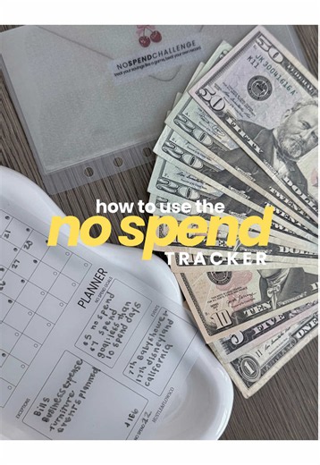 No Spend Challenge Tracker — Start Saving This Month