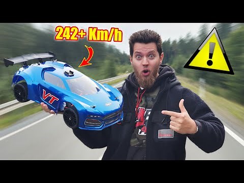 NEU aufgebautes RC AUTO wird unseren 242 Km/h SPEED REKORD BRECHEN !!!