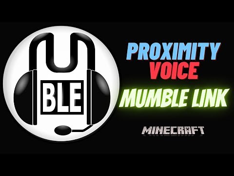 How to use PROXIMITY VOICE in MINECRAFT!!! (Mumble Link)
