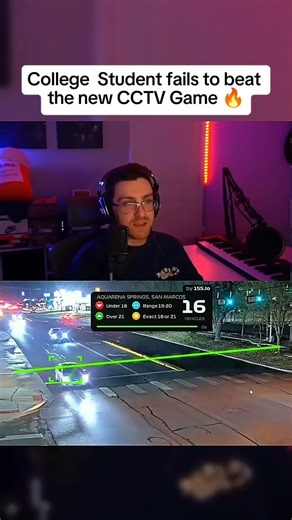 Bro fails to beat the new CCTV game #shorts