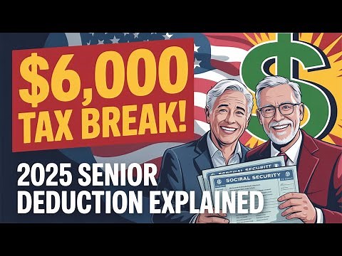 2025 Tax Law Change – $6,000 Senior Deduction Explained for Social Security & Veterans