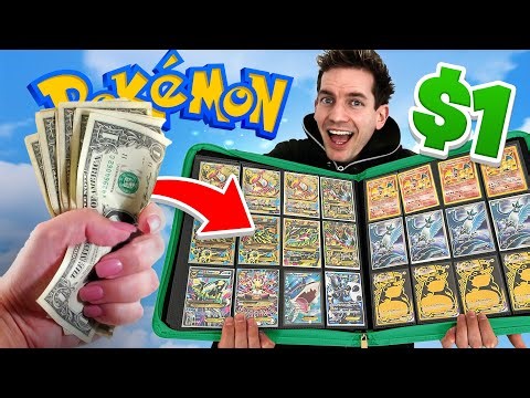 I SOLD ALL MY POKÉMON CARDS FOR $1