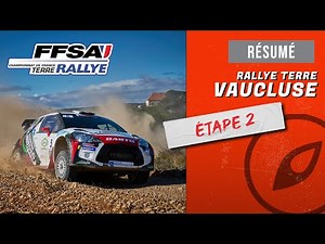CFRT : Rallye Terre de Vaucluse 2021 - Étape 2