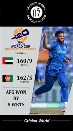 United Arab Emirates vs Afghanistan 28th Match #shorts #viral #cricket