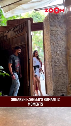 271K views · 2K reactions | Take a look at romantic moments between @iamzahero and @aslisona. Ain't they cute? #zoomtv #sonakshisinha #zaheeriqbal #newlyweds #bollywood | Zoom TV | Facebook