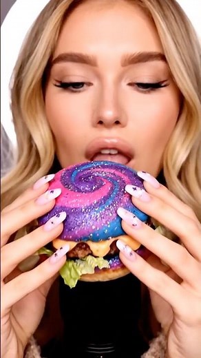 Galaxy Candy Eating ASMR| Satisfying Crunch & Chew Sounds#relaxingasmr #asmrtriggers #asmr #mukbang