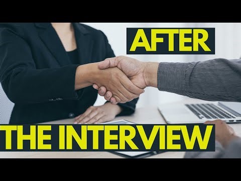 WHAT TO DO AFTER THE MEDICAL CODING JOB INTERVIEW
