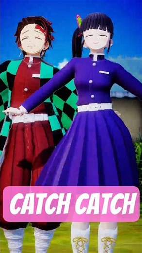 CATCH CATCH - Tanjiro , Kanao -MMD Animation