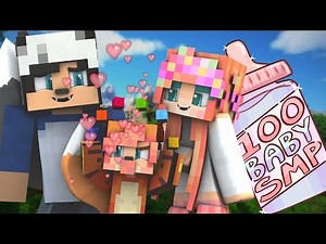 WEREWOLF TWIN GOES TO DAYCARE! | 100 Baby SMP | Episode 19 (Minecraft Modded SMP W/ My Girlfriend)