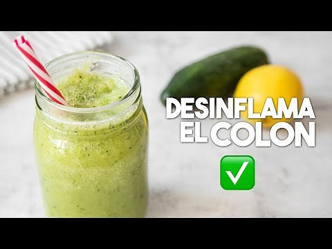 JUGO VERDE para LIMPIAR el COLON 🍏✅ ¡Mejora tu Digestión! | Bebidas Saludables