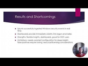 Splunk: Cybersecurity Tool Demonstration