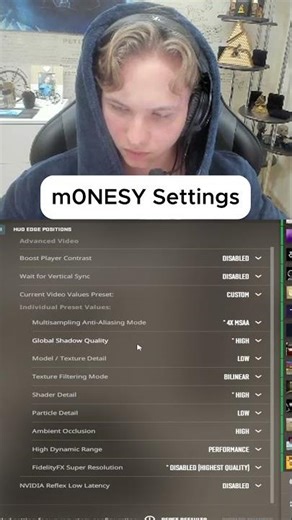m0NESY Shows NEW CS2 Settings