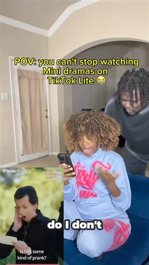 6.5K views · 120 reactions | Get caught up on all the mini dramas today & save some space! Download TikTok Lite right now! #TikTokLite #ad Link: https://tiktoklite.onelink.me/XxKt/KX14 | Zakiya Jones Brown | Facebook