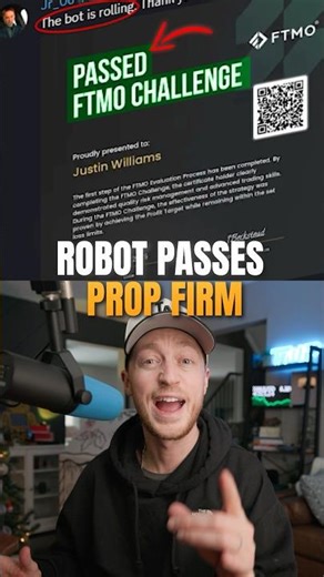 Prop firm PASS with FX Trading Robot (FTMO)