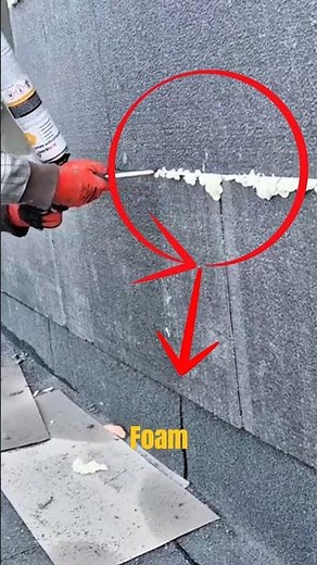 Professional Wall Insulation Installation – Foam Gun Adhesive Application.
