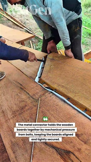 Wood Board Joining with Metal Connector | Carpentry Education