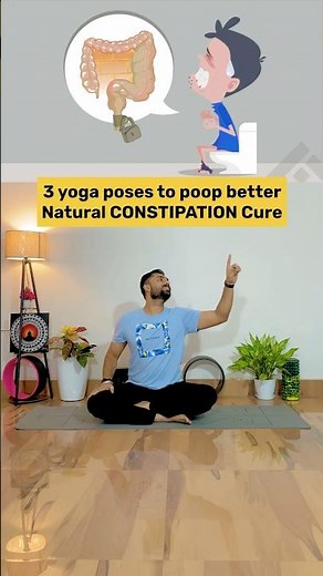 3 Powerful Yoga Poses to Relieve Constipation Instantly #constipation #shorts