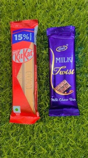 Nestle Kitkat Milk Twist Chocolate🍫Opening Video | #nestle #kitkat #milkchocolate #asmr #shorts