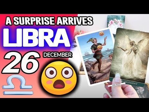 Libra ♎A SURPRISE ARRIVES 💖 horoscope for today DECEMBER 26 2025 ♎ #libra tarot DECEMBER