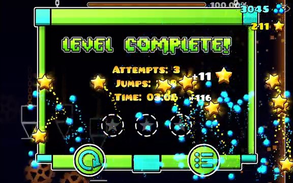 Beating Clutterfunk in Geometry Dash