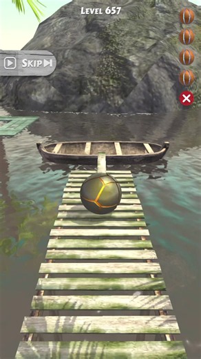 Ball Rollance – Level 656 & 657 🎯 #RollingBall #BallBalance #gameplay | Balance Ball
