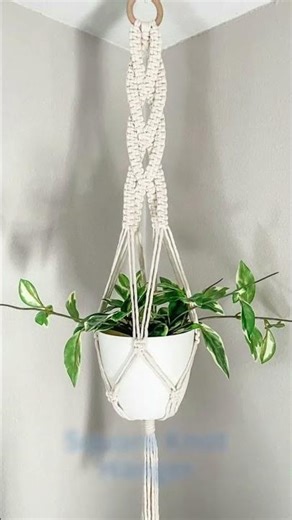 5 Macramé Planter Hangers 🌿🧶