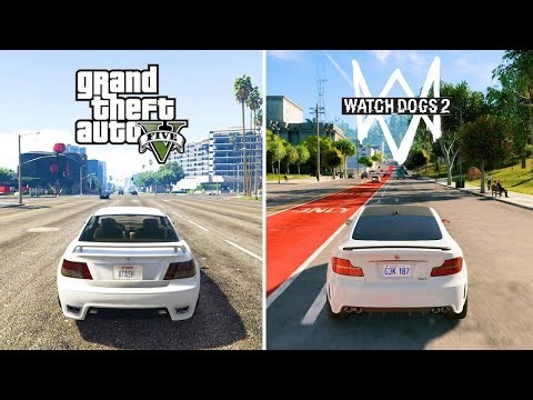 WATCH GTA 5 vs DOGS 2 - Best Comparison