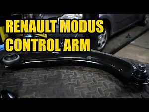 How To Replace A Control Arm On A Renault Modus.