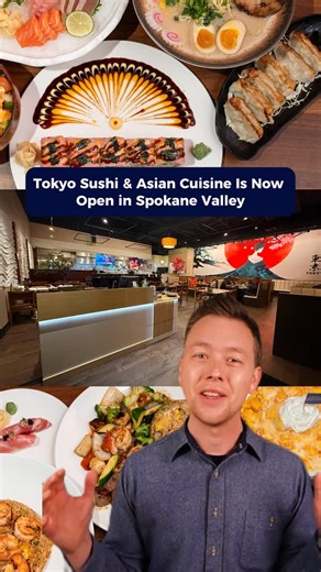 The Spokane Real | A new locally owned sushi restaurant has officially opened in Spokane Valley. Tokyo Sushi & Asian Cuisine is now open at 328 N. Sullivan... | Instagram