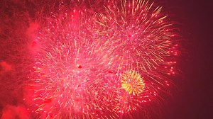 Exploding Fireworks In Sky Stock Footage SBV-300171060 - Storyblocks