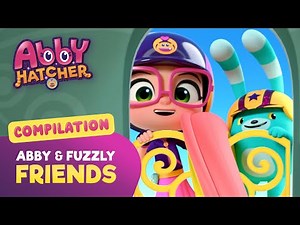 Harriet Lets Down Her Hair + More Cartoons for Kids | Abby Hatcher