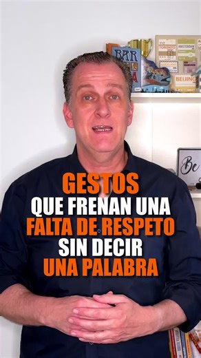Gestos que frenan una falta de respeto sin abrir la boca #Comunicación #Liderazgo #LenguajeCorporal #Respeto #Directivos