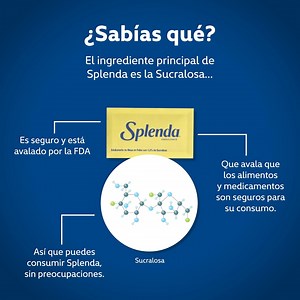 Splenda no daña tu salud, ni tiene efectos secundarios. Recuerda que estamos avalados por la FDA y si no sabes qué es, aquí te lo explicamos. #FelizHoySaludableMañana | SplendaLatam | Facebook