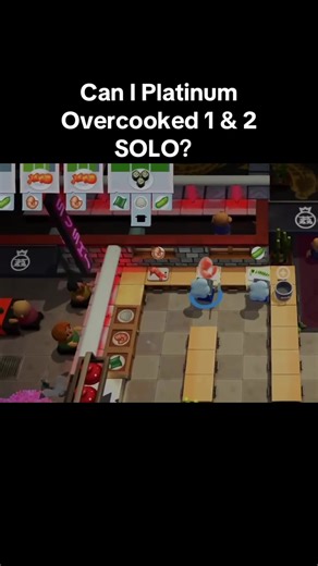 Can I Platinum Overcooked 1 & 2 SOLO？ | overcooked