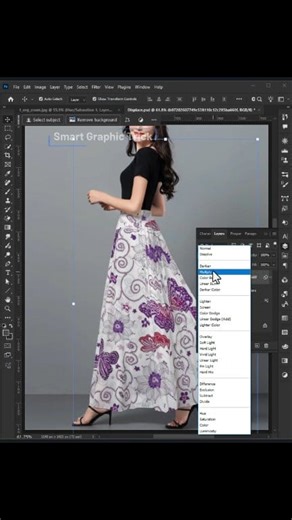Master in Photoshop | Make a dress mockup in Photoshop Photoshop Tutorial Everyday New Video #highlights #everyone #follow #trendingvideo #photoshop #tutorial #photography | Smart Graphic Trick